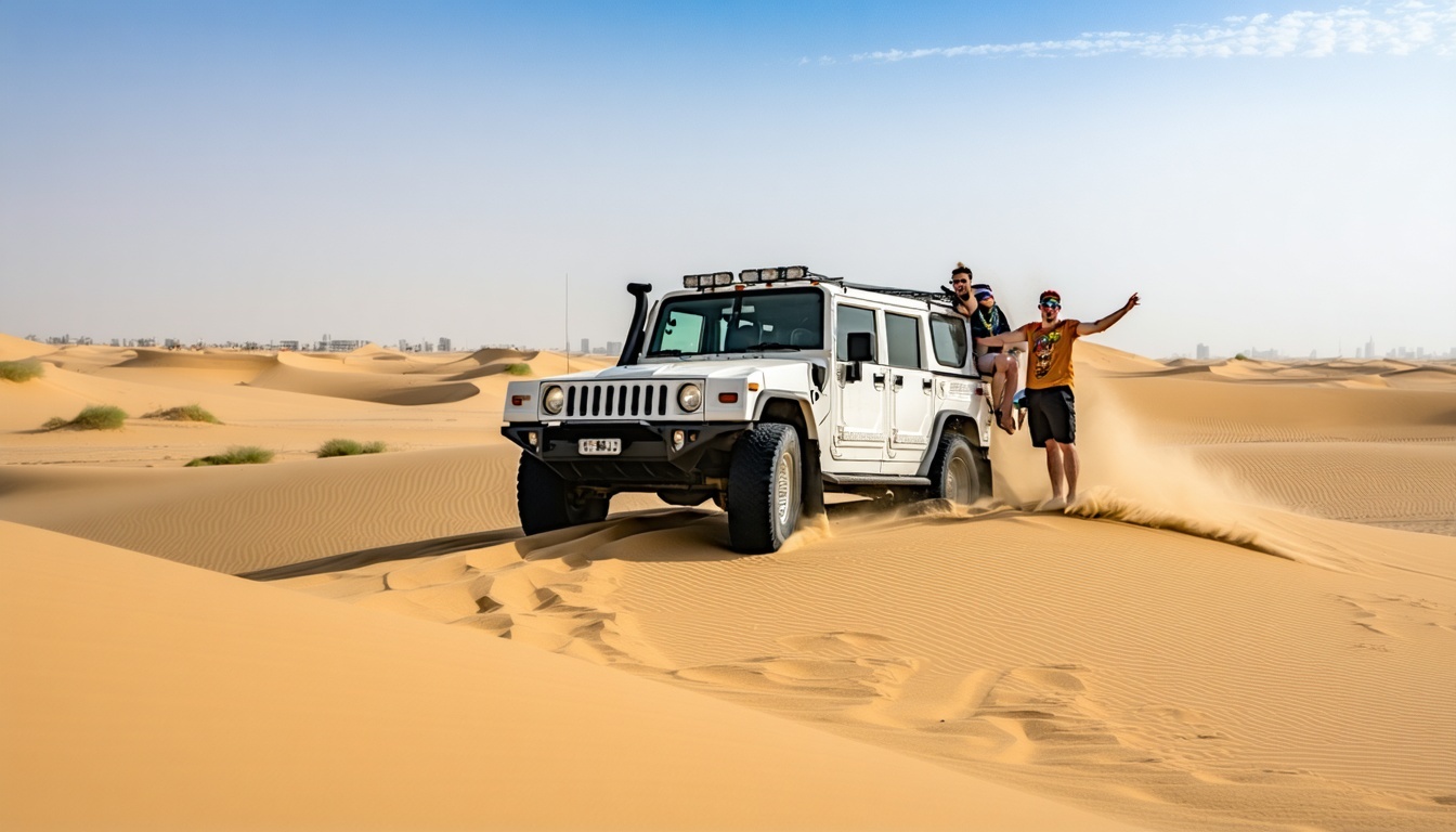 Luxury desert safari experience in Dubai
